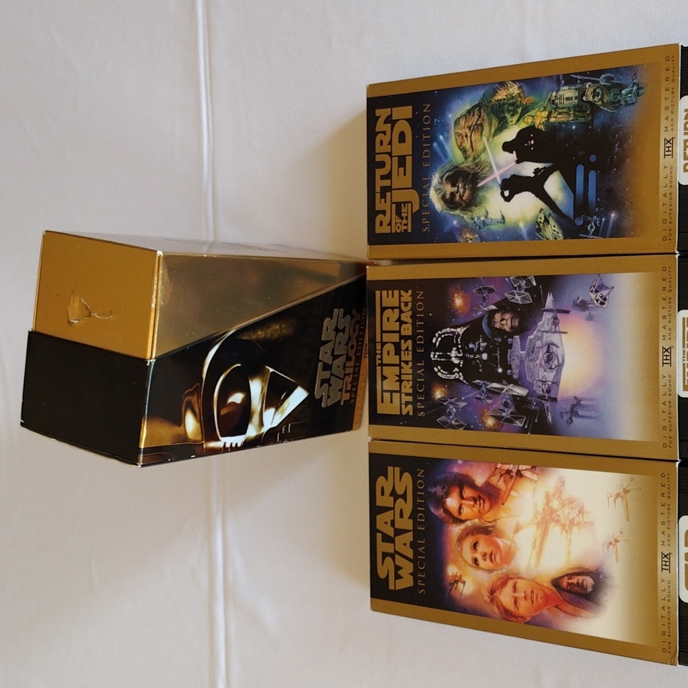 Star Wars Trilogy Special Edition 3 VHS Tapes 1997 Twentieth Century Fox